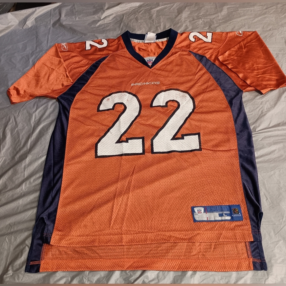 Denver Broncos Quentin Griffin #22 Jersey Size L